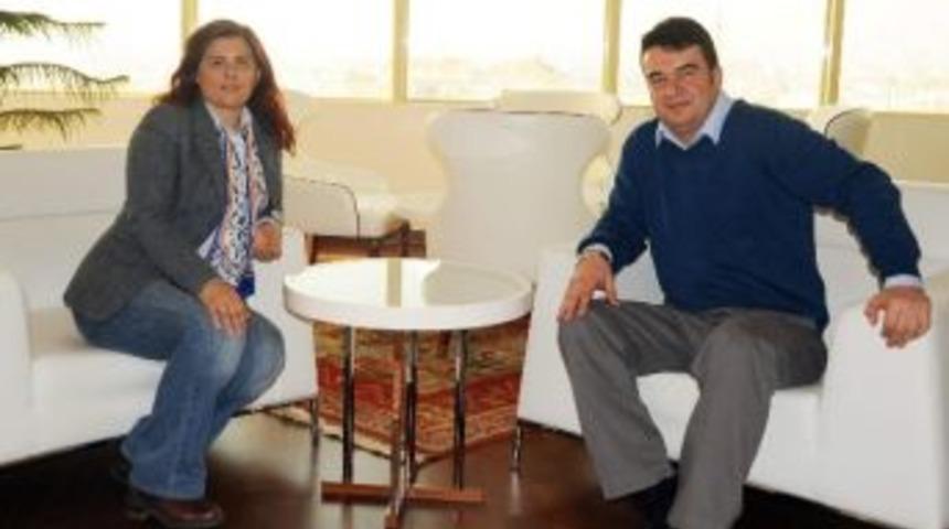 Metin L&uuml;tfi Baydar&rsquo;dan Başkan &Ccedil;er&ccedil;ioğlu&rsquo;na Ziyaret