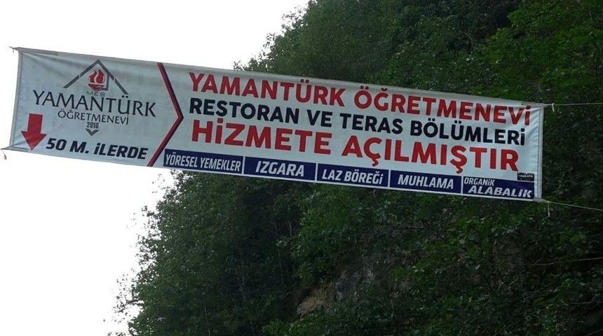 Bu &Ouml;ğretmenevi 50 Metre Geride