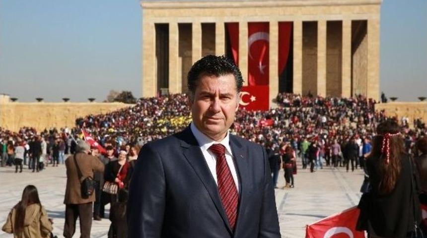 Başkan Kocadon, Ata&rsquo;yı Kabri Başında Andı