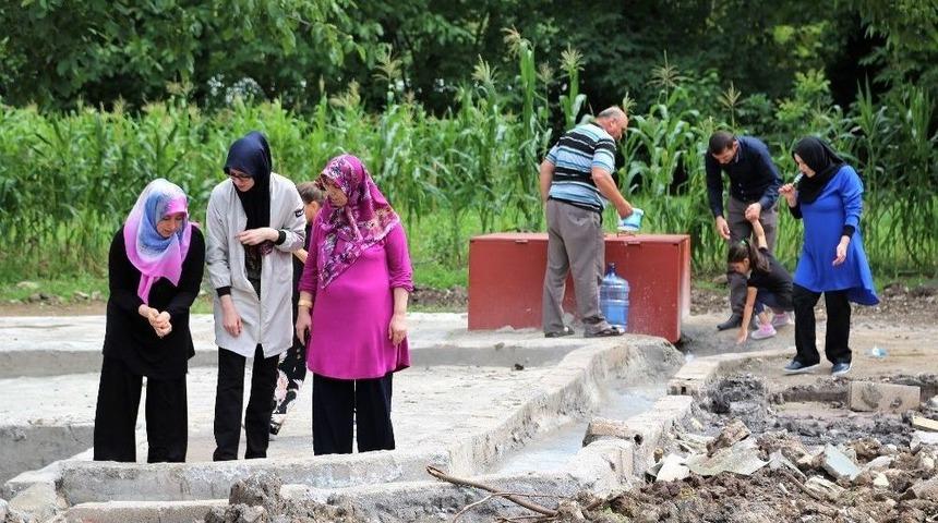 Başiskele&rsquo;nin Jeotermal Suyuna Yoğun İlgi