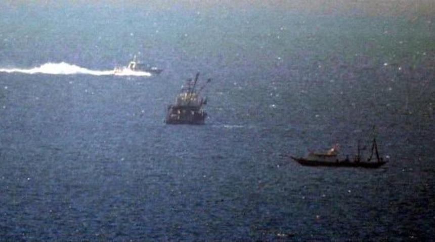 Yunan Sahil G&uuml;venliği, T&uuml;rk Sat İntikal Botuyla Tanıştı