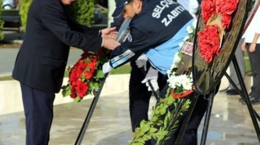 Atat&uuml;rk &Ouml;l&uuml;m&uuml;n&uuml;n 76. Yılında Saygıyla Anıldı