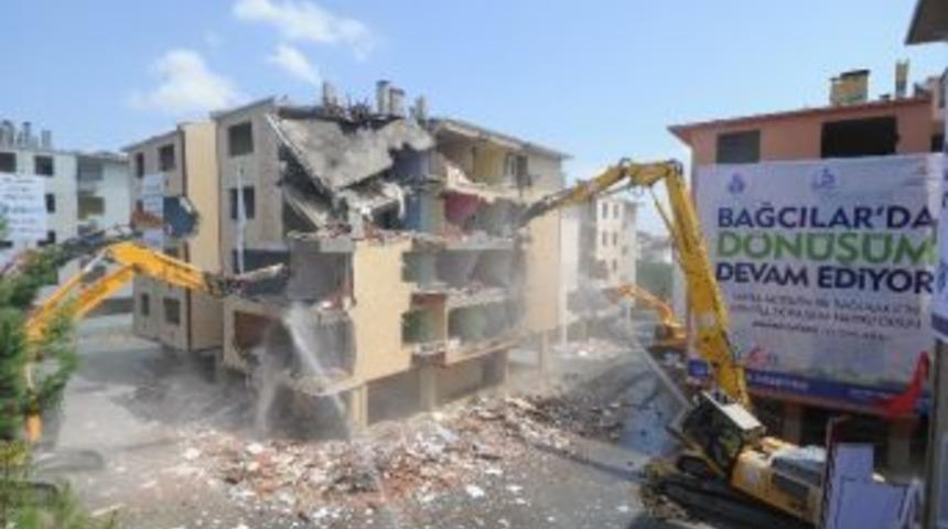 Bağcılar’da Kentsel Dönüşüm Çalışmaları Devam Ediyor
