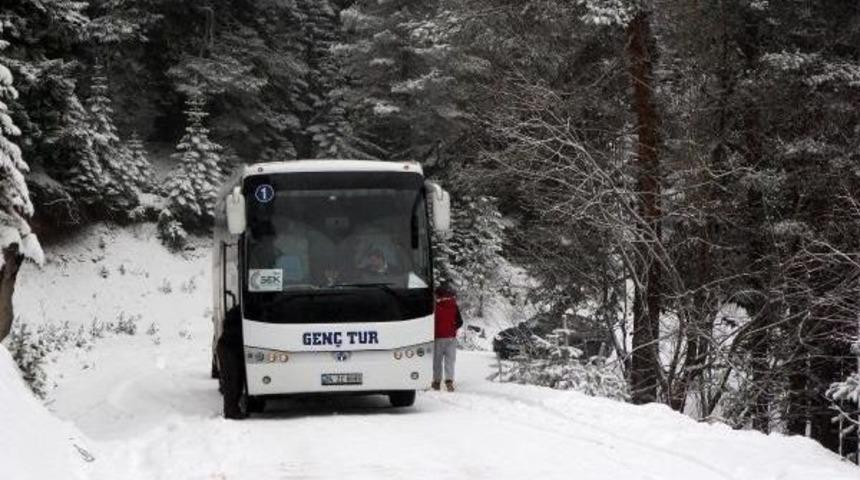 Kartalkaya'da Kayak Sevinci