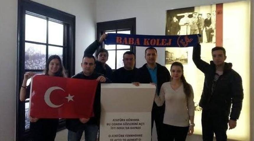 Edirneli &Ouml;ğrenciler Selanik&rsquo;te Ata&rsquo;yı Ziyaret Etti