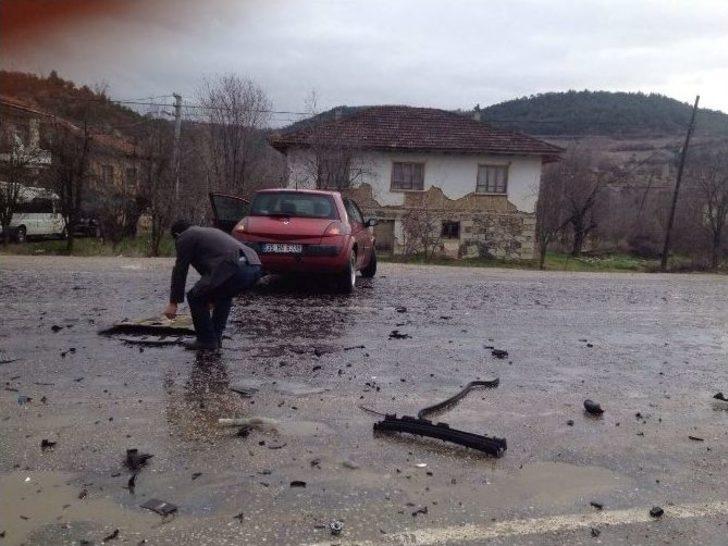 Ak Parti Şaphane İlçe Başkanı Trafik Kazasında Yaralandı G2