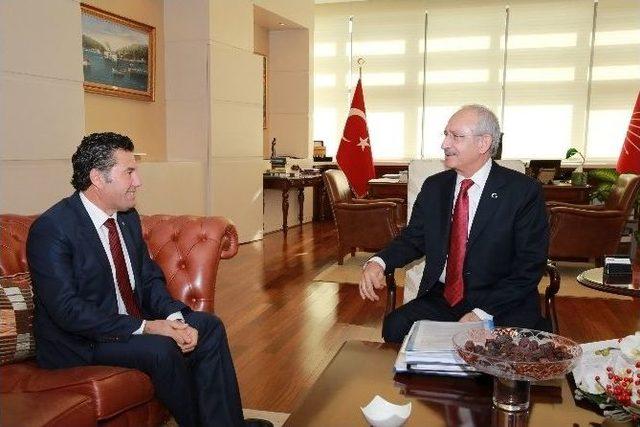 Kocadon, Kılıçdaroğlu’nu Makamında Ziyaret Etti