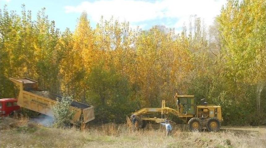 B&uuml;y&uuml;kşehir Belediyesi Ekiplerinin Yol Yapım, Bakım Ve Onarım &Ccedil;alışmaları