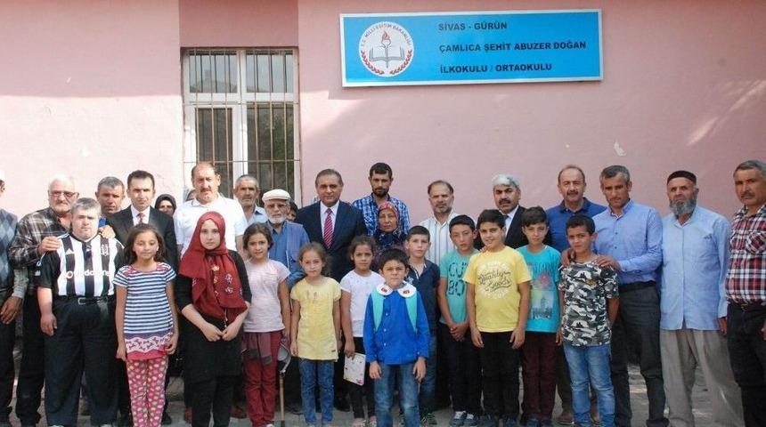 Şehidin Adı Doğduğu K&ouml;ydeki Okulda Yaşatılacak