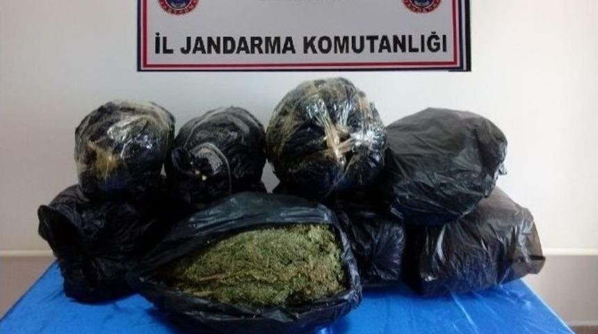 Suriye&rsquo;den Getirilen 28 Kilo 800 Gram Kubar Esrar Yakalandı