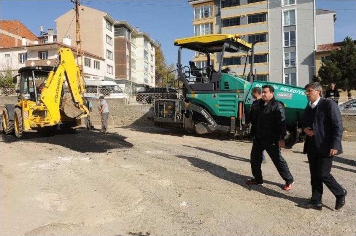 Boz&uuml;y&uuml;k&rsquo;teki &Ccedil;alışmalar Başkan Bakıcı&rsquo;nın G&ouml;zetiminde