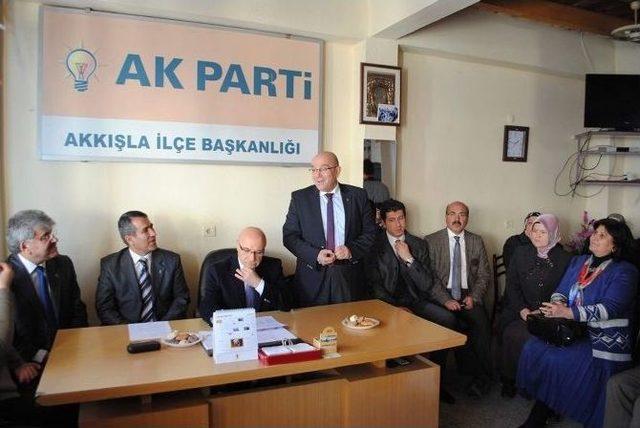 İl Başkanı Özden İlçeleri Ziyaret Etti