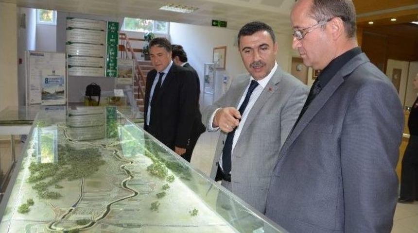 Aksu &Ccedil;ayı Maketi Vatandaşların Bilgisine Sunuldu