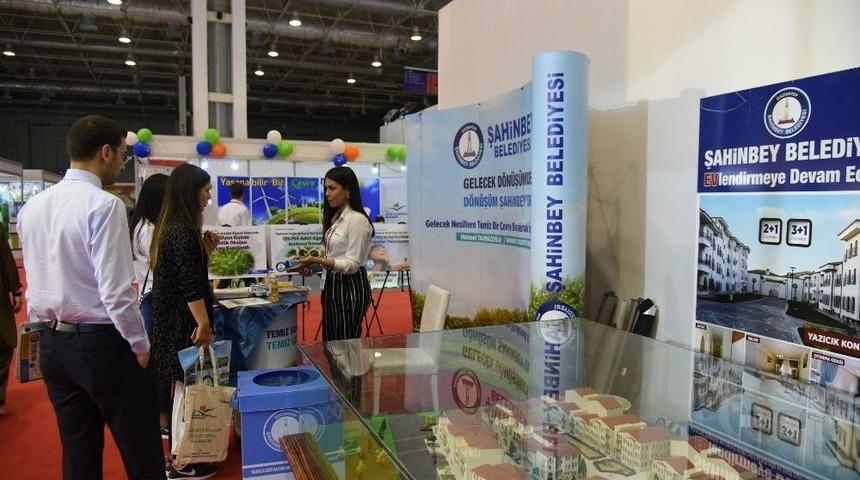 Geri D&ouml;n&uuml;ş&uuml;m Ve Enerji Fuarında Şahinbey Standına Yoğun İlgi