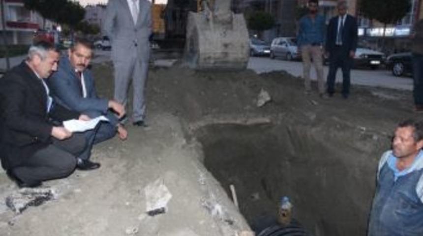 Turhal&rsquo;da Yağmur Suyu Hattı Yenileniyor