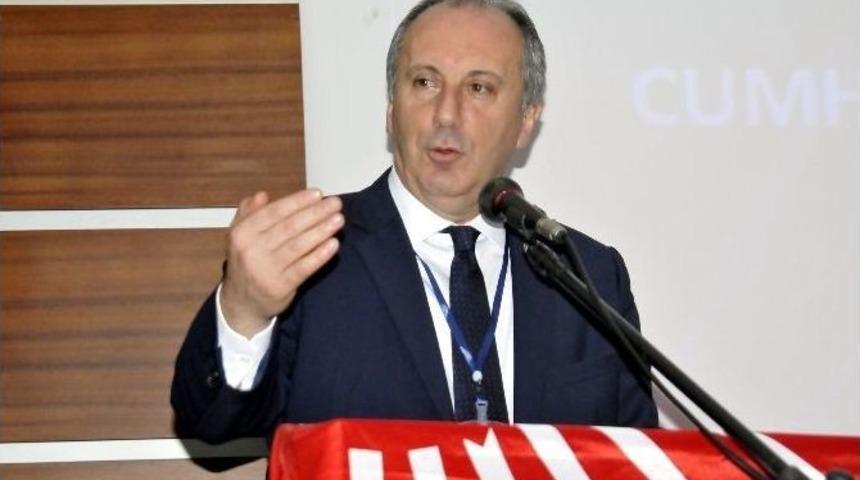 Chp Yalova Milletvekili İnce: