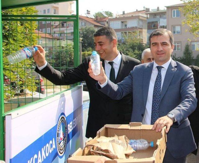 Ak&ccedil;akoca&rsquo;da Geri D&ouml;n&uuml;ş&uuml;m Projesi Start Aldı 1