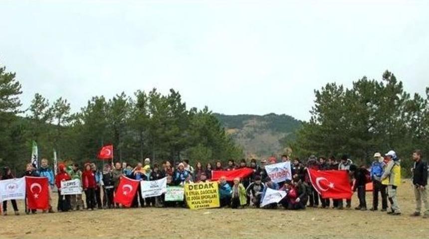 130 Dağcı Atat&uuml;rk Anısına Muratdağı Zirvesine Tırmandı