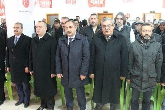 Mhp, Arapgir’de Kongresini Yaptı