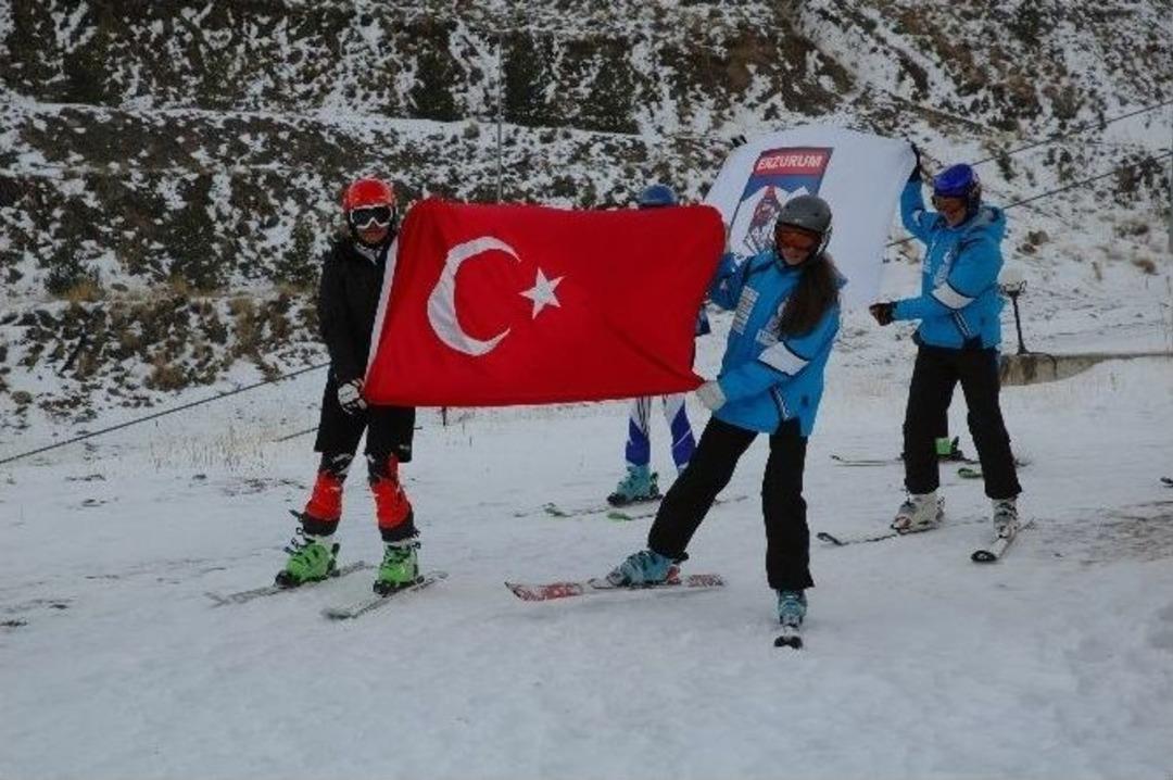 Erzurum Kayak Kul&uuml;b&uuml; Sezonu A&ccedil;tı