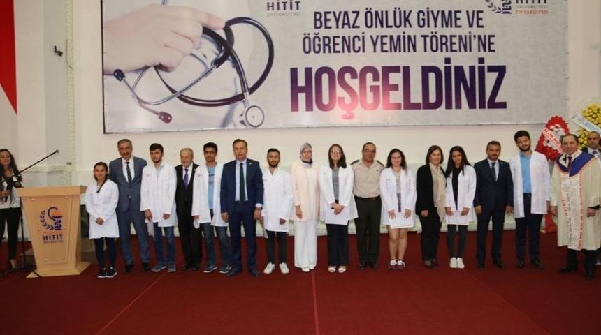 Hitit &Uuml;niversitesi Tıp Fak&uuml;ltesi 62 &Ouml;ğrencisiyle Eğitime Başladı