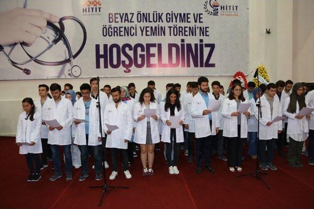 Hitit Üniversitesi Tıp Fakültesi 62 Öğrencisiyle Eğitime Başladı