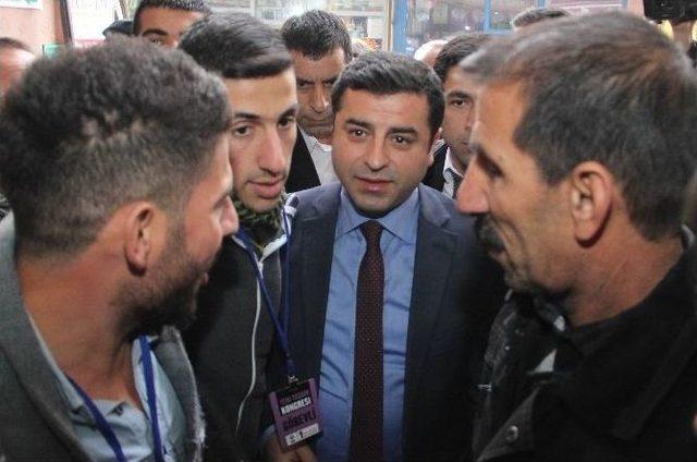 Elazığ’da Partisinin Kongresine Katılan Hdp Eş Genel Başkanı Selahattin Demirtaş: