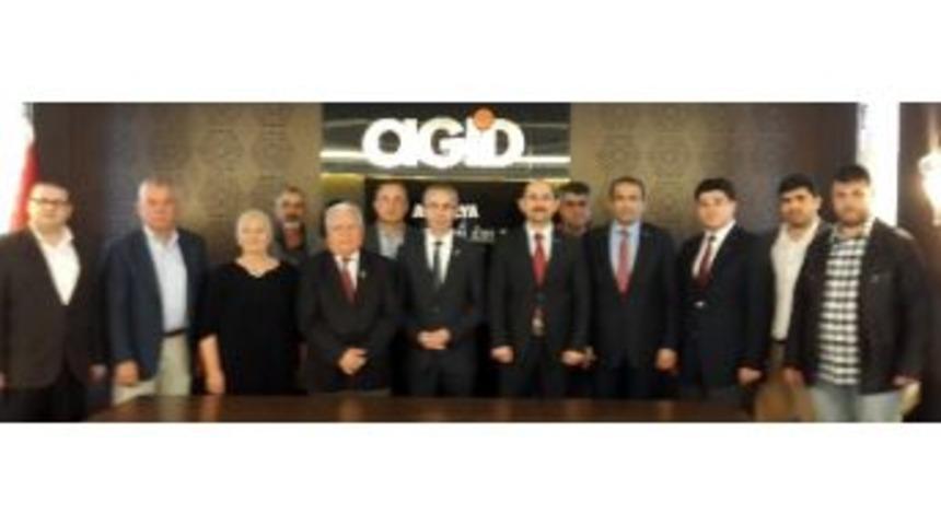 Chp Muratpaşa İl&ccedil;e Teşkilatı Agid Y&ouml;netimini Ziyaret Etti