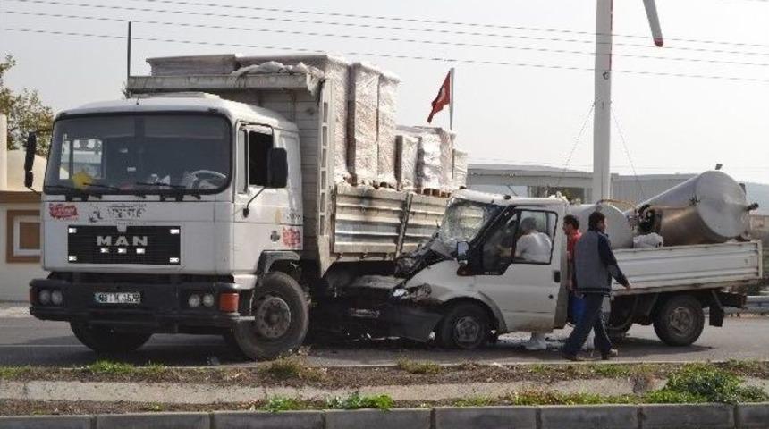 Ayvalık&rsquo;ta Kaza: 1 Yaralı