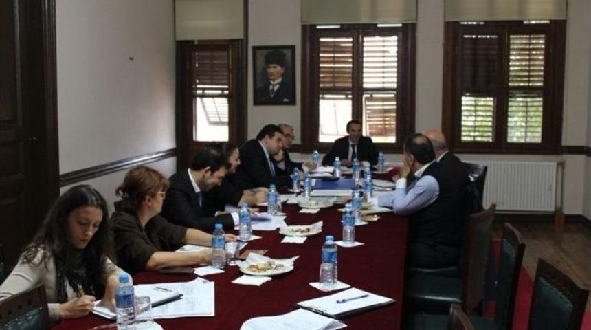 Edirne Selimiye Camii K&uuml;lliyesi Y&ouml;netim Planı Projeleri Durum Değerlendirme Toplantıları Yapıldı