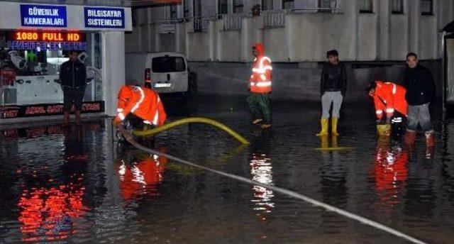 Manavgat’Ta Şiddetli Yağış