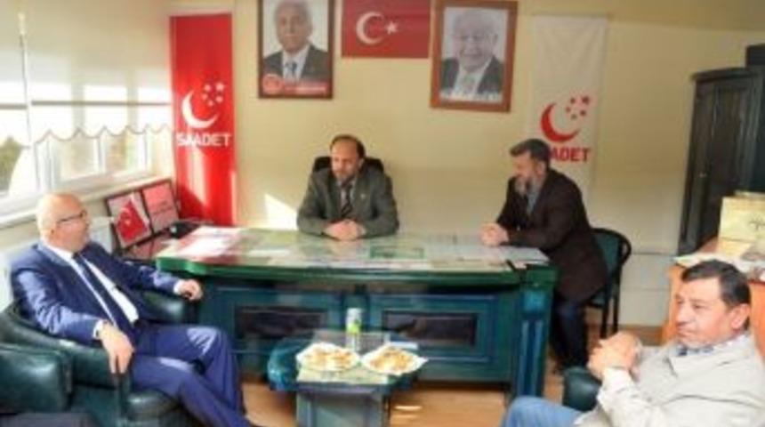 Başkan Çoban’dan Saadet Partisi’ne Ziyaret