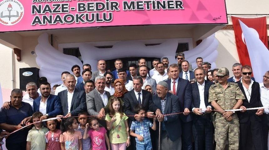 Naze Bedir Metiner Anaokulu T&ouml;renle A&ccedil;ıldı
