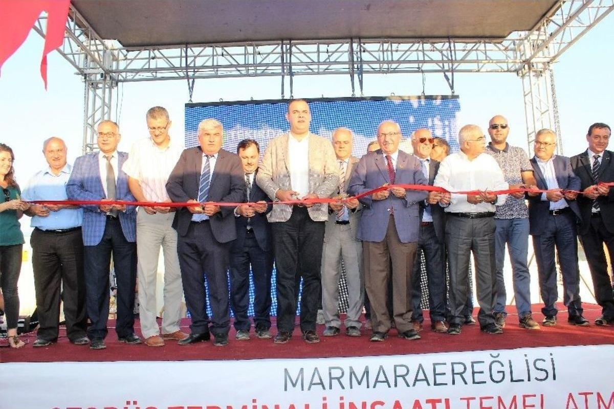 Marmaraereğlisi Otob&uuml;s Terminalinin Temeli Atıldı