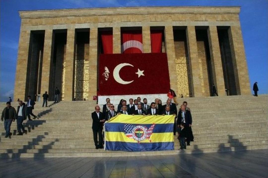 Fenerbah&ccedil;e Usa Derneği&rsquo;den Anıtkabir&rsquo;e Ziyaret