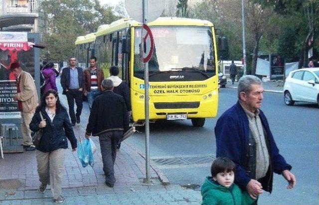 Tekirdağ B&uuml;y&uuml;kşehir Belediyesi&rsquo;nden Şehit Yakınları Ve Gazilere Ulaşım Kısıtlaması İddiası 1
