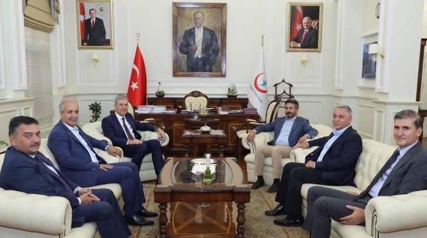 Adıyaman Milletvekilleri Bakanlar İle Bir Araya Geldi