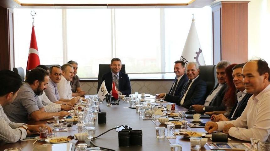 &Ccedil;erkezk&ouml;y Tso, Bulgar T&uuml;rk Ticaret Ve Sanayi Odasını Ağırladı