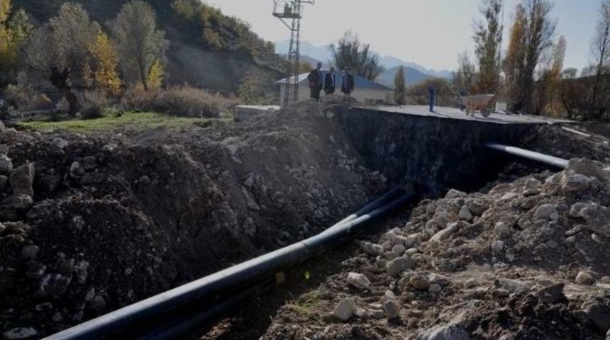 Eşbaşkan Bul İ&ccedil;me Suyu Hattını İnceledi