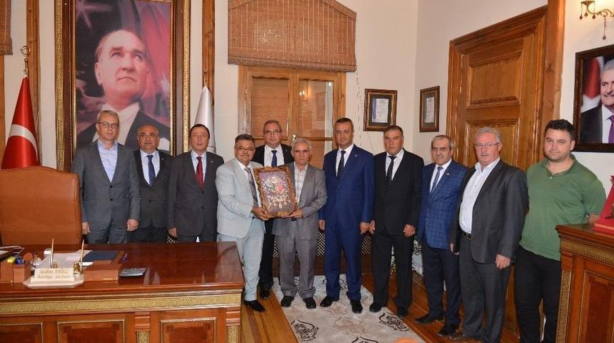 Başkan Yağcı, Ahileri Ağırladı
