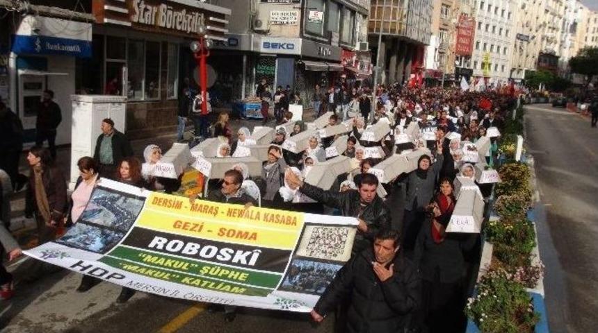 Mersin&rsquo;de &rsquo;uludere&rsquo; Protestosu