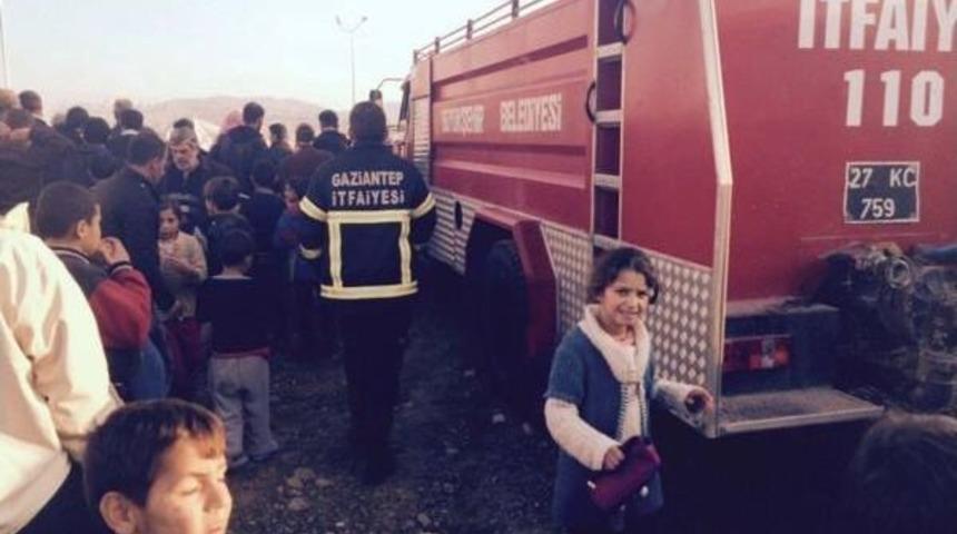 &Ccedil;adır Kentte Yangın Paniği