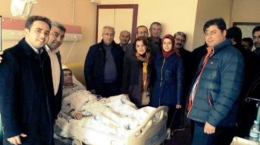 Beledıye Başkanı Fatih &Ccedil;alışkan&rsquo;dan Hasta Zıyaretı
