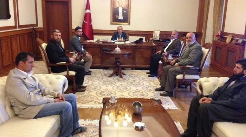 Semerkand Vakfı&rsquo;ndan, Vali S&uuml;leyman Kam&ccedil;ı&rsquo;ya Ziyaret