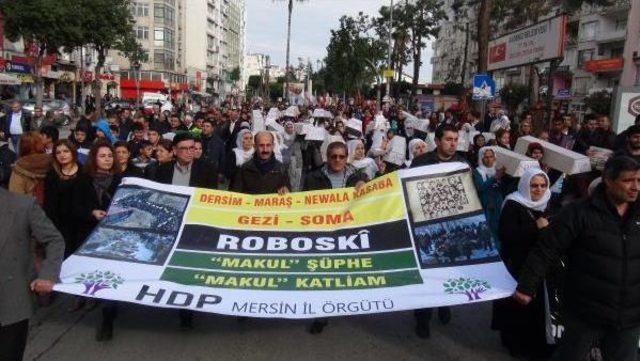 Mersin de Tabutlu Uludere Protestosu 1