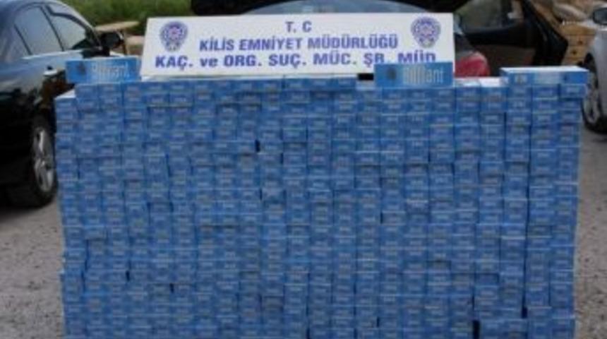 Kilis&rsquo;te 2 Bin 740 Paket Ka&ccedil;ak Sigara Ele Ge&ccedil;irildi