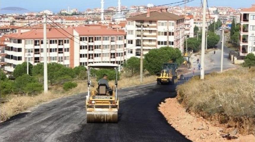 Ayvalık Belediyesi&rsquo;nden Yol &Ccedil;alışması
