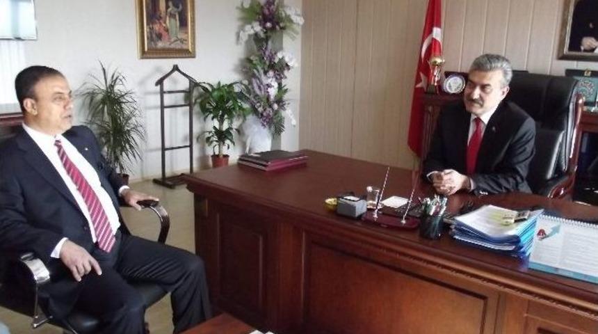 Ticaret Borsası&rsquo;ndan Vergi Dairesine Ziyaret