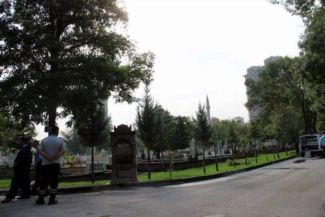 Mezarlıkta Kendini Ağaca Astı 1