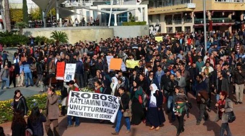Antalya'da Uludere Protestosu